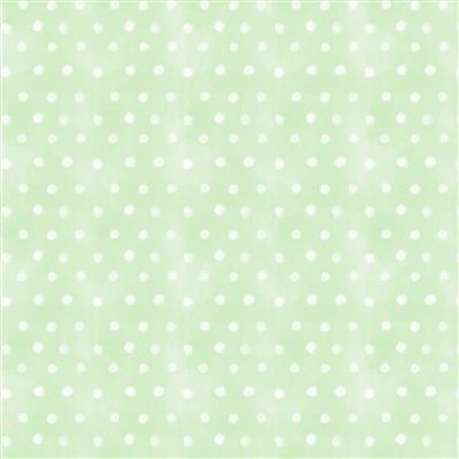 Clothworks - Spring Has Sprung - Dots, Light Green