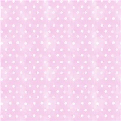 Clothworks - Spring Has Sprung - Dots, Pink