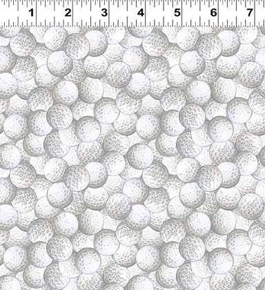 Clothworks - Tee Time! - Packed Golf Balls, White