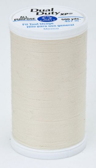 Coats & Clark - All Purpose Thread - 500 Yds; Cream