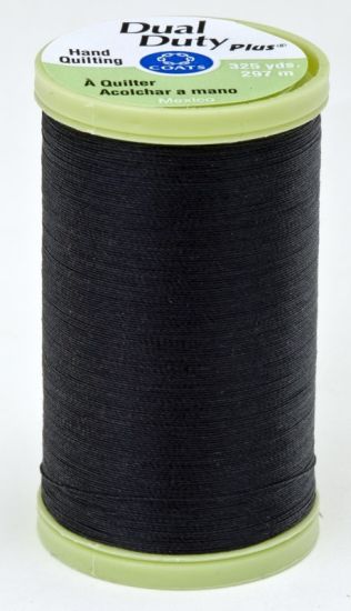 Coats & Clark - Hand Quilting - Dual Duty XP - 325 yd. - Black