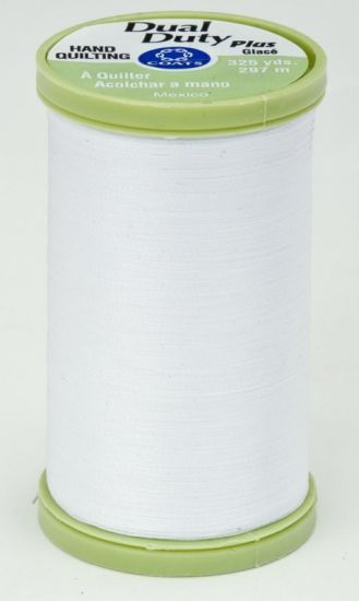 Coats & Clark - Hand Quilting - Dual Duty XP - 325 yd. - White