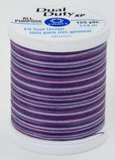 Coats & Clark Thread - All Purpose Dual Duty XP - 125 yds, Plum Berries