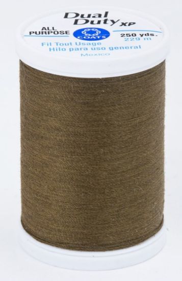 Coats & Clark Thread - All Purpose Dual Duty XP - 250 yds, Army Drab