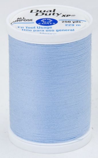 Coats & Clark Thread - All Purpose Dual Duty XP - 250 yds, Baby Blue