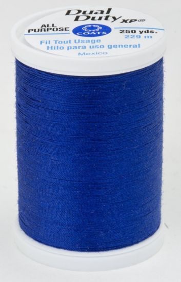 Coats & Clark Thread - All Purpose Dual Duty XP - 250 yds, Blue Ribbon