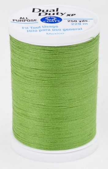 Coats & Clark Thread - All Purpose Dual Duty XP - 250 yds, Bright Apple