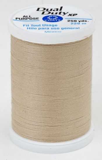 Coats & Clark Thread - All Purpose Dual Duty XP - 250 yds, Buff