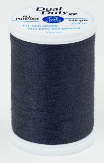 Coats & Clark Thread - All Purpose Dual Duty XP - 250 yds, Charcoal