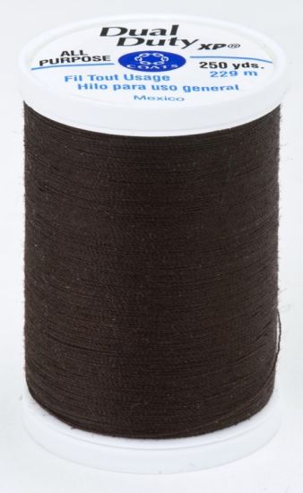 Coats & Clark Thread - All Purpose Dual Duty XP - 250 yds, Chona Brown