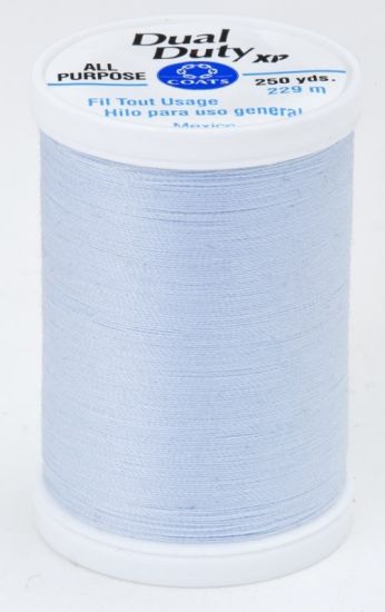 Coats & Clark Thread - All Purpose Dual Duty XP - 250 yds, Crystal Blue