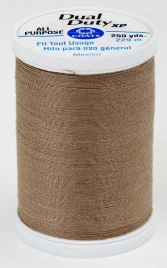 Coats & Clark Thread - All Purpose Dual Duty XP - 250 yds, Driftwood