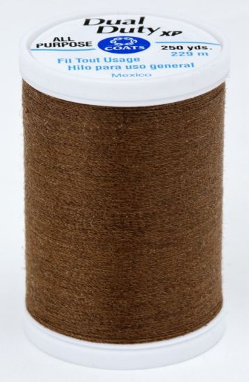 Coats & Clark Thread - All Purpose Dual Duty XP - 250 yds, Espresso