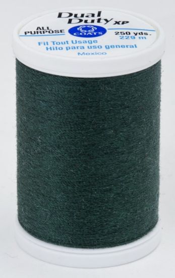 Coats & Clark Thread - All Purpose Dual Duty XP - 250 yds, Forest Green