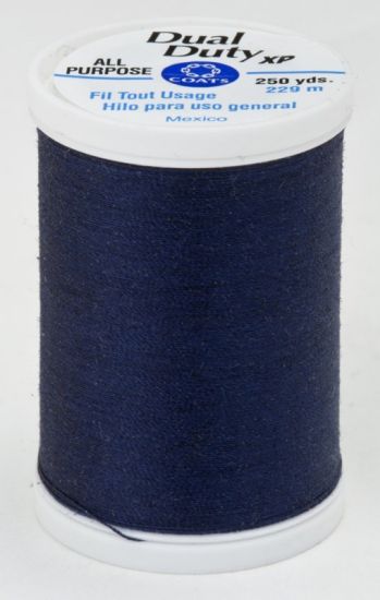 Coats & Clark Thread - All Purpose Dual Duty XP - 250 yds, Freedom Blue