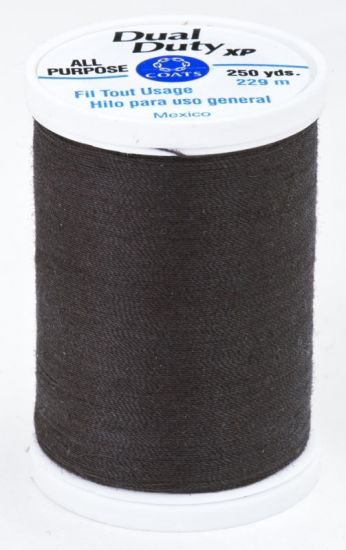 Coats & Clark Thread - All Purpose Dual Duty XP - 250 yds, French Roast