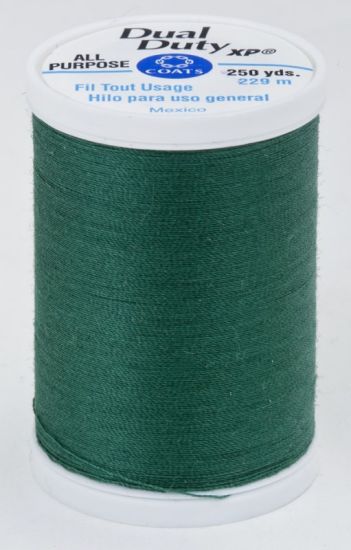 Coats & Clark Thread - All Purpose Dual Duty XP - 250 yds, Hunter Green