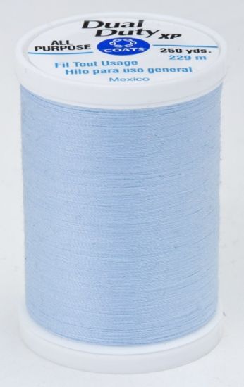 Coats & Clark Thread - All Purpose Dual Duty XP - 250 yds, Icy Blue