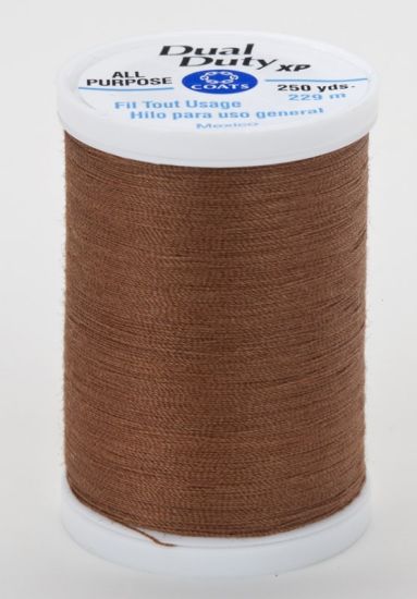 Coats & Clark Thread - All Purpose Dual Duty XP - 250 yds, London Tan