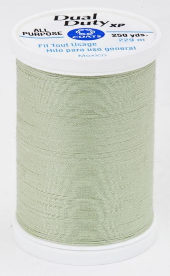 Coats & Clark Thread - All Purpose Dual Duty XP - 250 yds, Lt Green Linen