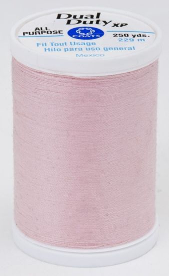 Coats & Clark Thread - All Purpose Dual Duty XP - 250 yds, Lt Pink