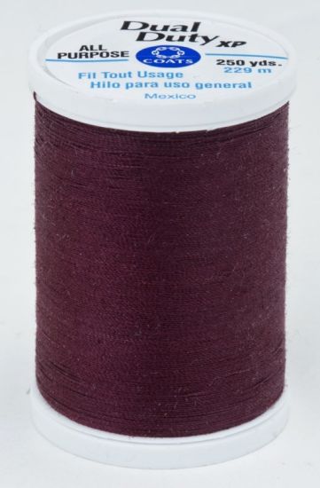 Coats & Clark Thread - All Purpose Dual Duty XP - 250 yds, Maroon