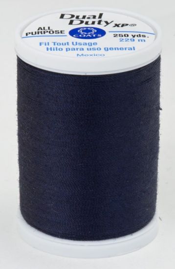 Coats & Clark Thread - All Purpose Dual Duty XP - 250 yds, Navy