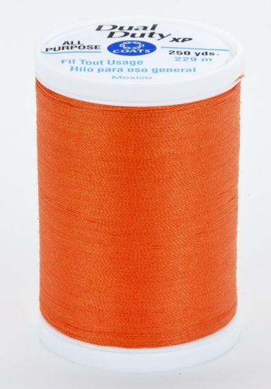 Coats & Clark Thread - All Purpose Dual Duty XP - 250 yds, Orange