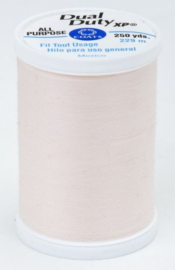 Coats & Clark Thread - All Purpose Dual Duty XP - 250 yds, Pale Peach