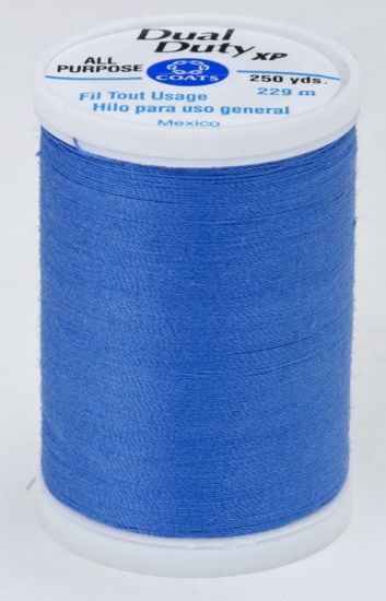 Coats & Clark Thread - All Purpose Dual Duty XP - 250 yds, Pilot Blue