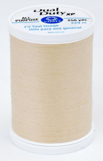 Coats & Clark Thread - All Purpose Dual Duty XP - 250 yds, Pongee