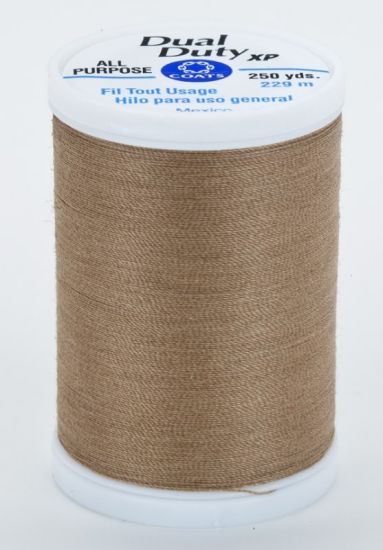 Coats & Clark Thread - All Purpose Dual Duty XP - 250 yds, Praline