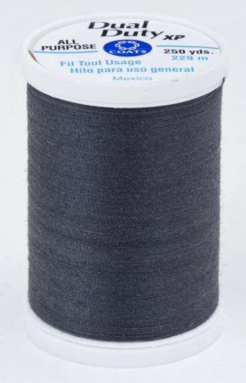 Coats & Clark Thread - All Purpose Dual Duty XP - 250 yds, Sharkskin