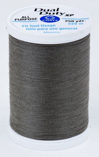 Coats & Clark Thread - All Purpose Dual Duty XP - 250 yds, Smoke