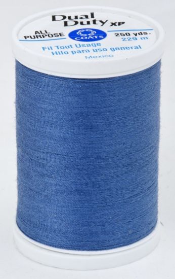 Coats & Clark Thread - All Purpose Dual Duty XP - 250 yds, Solier Blue