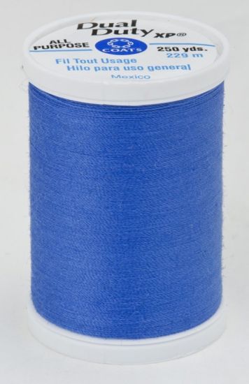 Coats & Clark Thread - All Purpose Dual Duty XP - 250 yds, True Blue