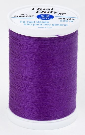 Coats & Clark Thread - All Purpose Dual Duty XP - 250 yds, Ultra Violet