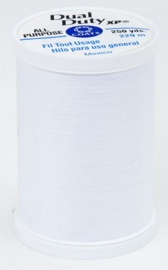 Coats & Clark Thread - All Purpose Dual Duty XP - 250 yds, White