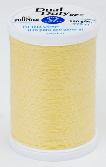 Coats & Clark Thread - All Purpose Dual Duty XP - 250 yds, Yellow