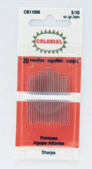 Colonial Needles - Sharps - Size 5/10