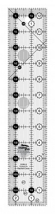 Creative Grids - Quilt Ruler - 2.5' X 12.5'