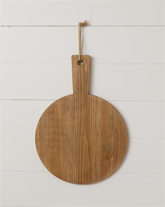 Cutting Board - Round Wooden, Large