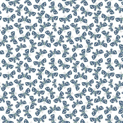 Dear Stella - CatWalk - Butterflies, White