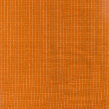 Diamond Textiles - Chatsworth Cabin Brushed - Small Squares, Orange/Tan