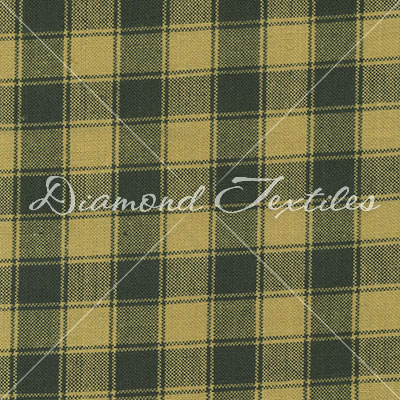 Diamond Textiles - Country Homespuns - Medium Check, Green