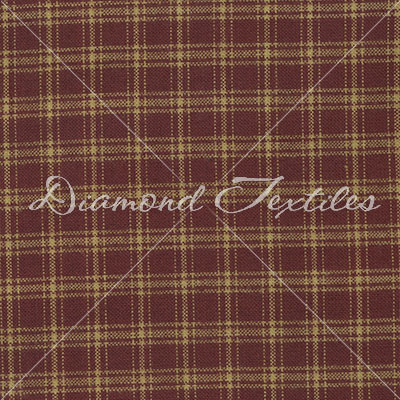 Diamond Textiles - Country Homespuns - Medium Plaid, Red