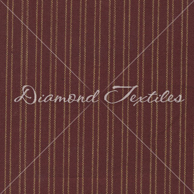 Diamond Textiles - Country Homespuns - Stripe, Wine