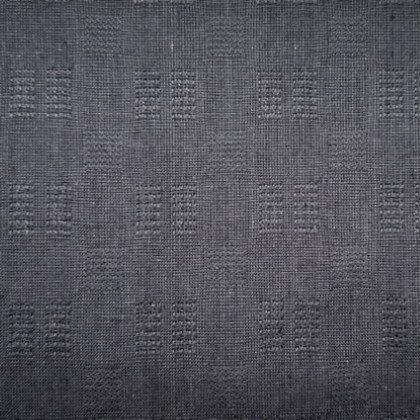 Diamond Textiles - Dijon Homespuns - Waffle Design, Charcoal