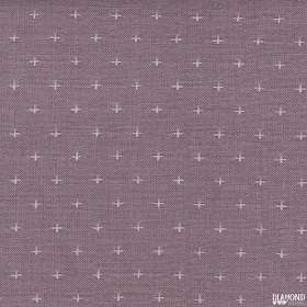 Diamond Textiles - Manchester - Plusses & Crosses, Lavender