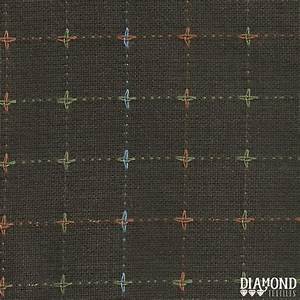 Diamond Textiles - Nikko Homespuns - Cross Stitched, Dark Brown